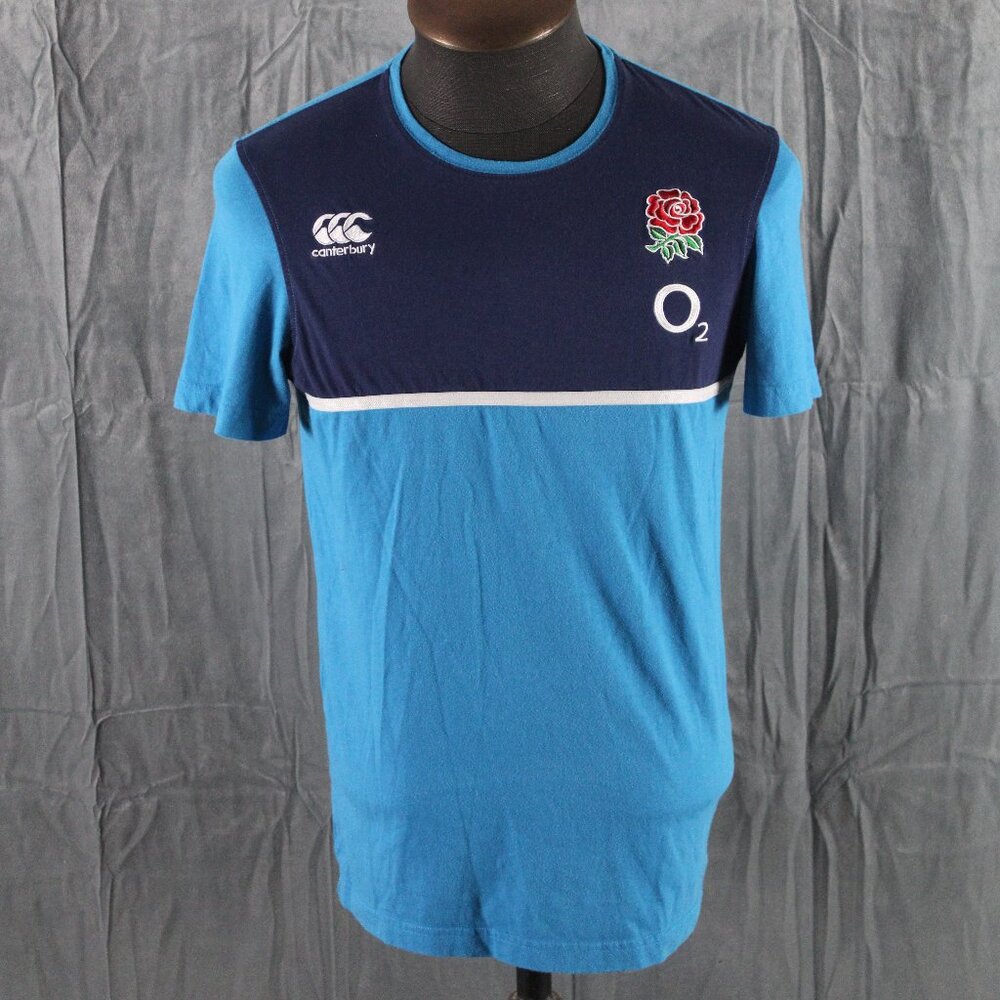 Rugby Shirt (Retro) - Team England Training Shirt by Canterbury - Men's Medium